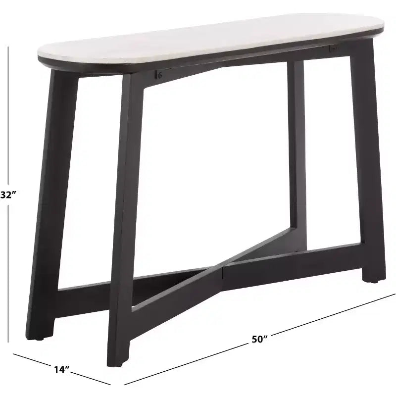 Shina Oval Console Table - CNS3708 - Safavieh