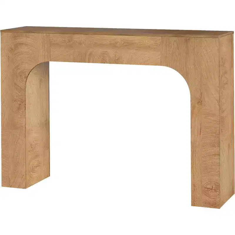 43/47 Farmhouse Console Table, Narrow Wooden Entryway Table for Behind Couch, Slim Rustic Hallway Furniture for Living Room, Foyer, Apartment