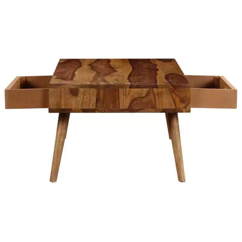 vidaXL Coffee Table 43.3x19.7x13.8 Solid Acacia wood