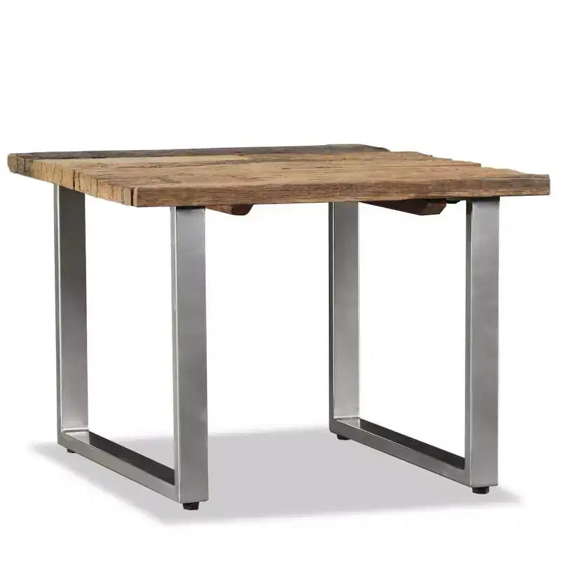 vidaXL Coffee Table Solid Reclaimed Wood 21.7x21.7x15.7