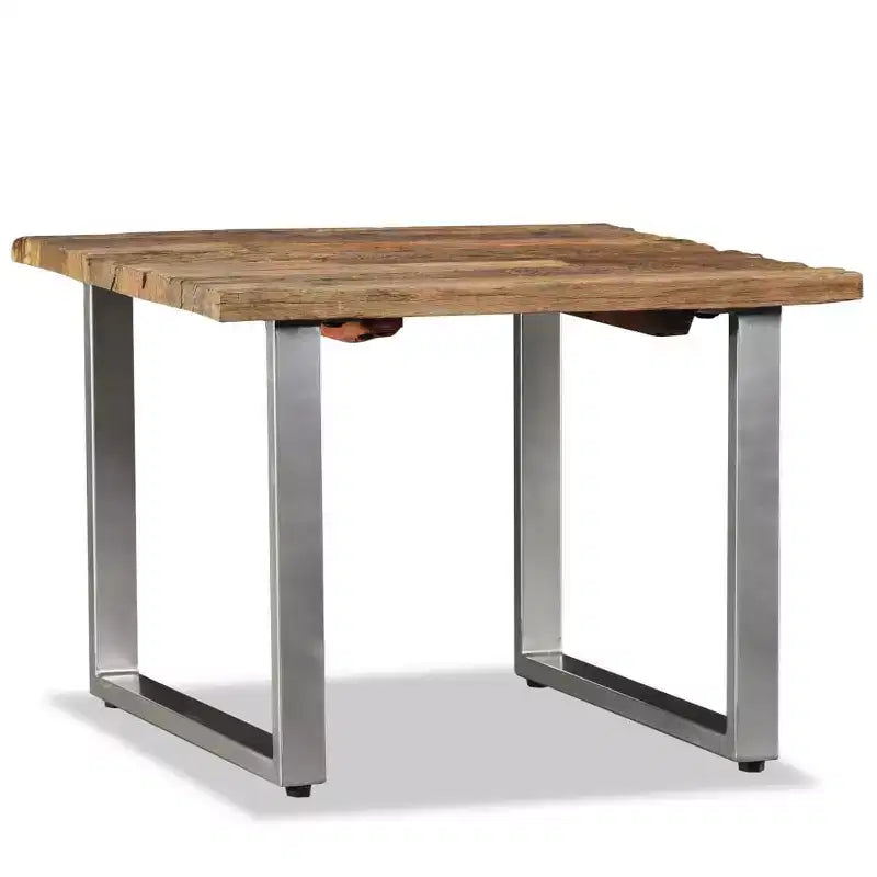 vidaXL Coffee Table Solid Reclaimed Wood 21.7x21.7x15.7