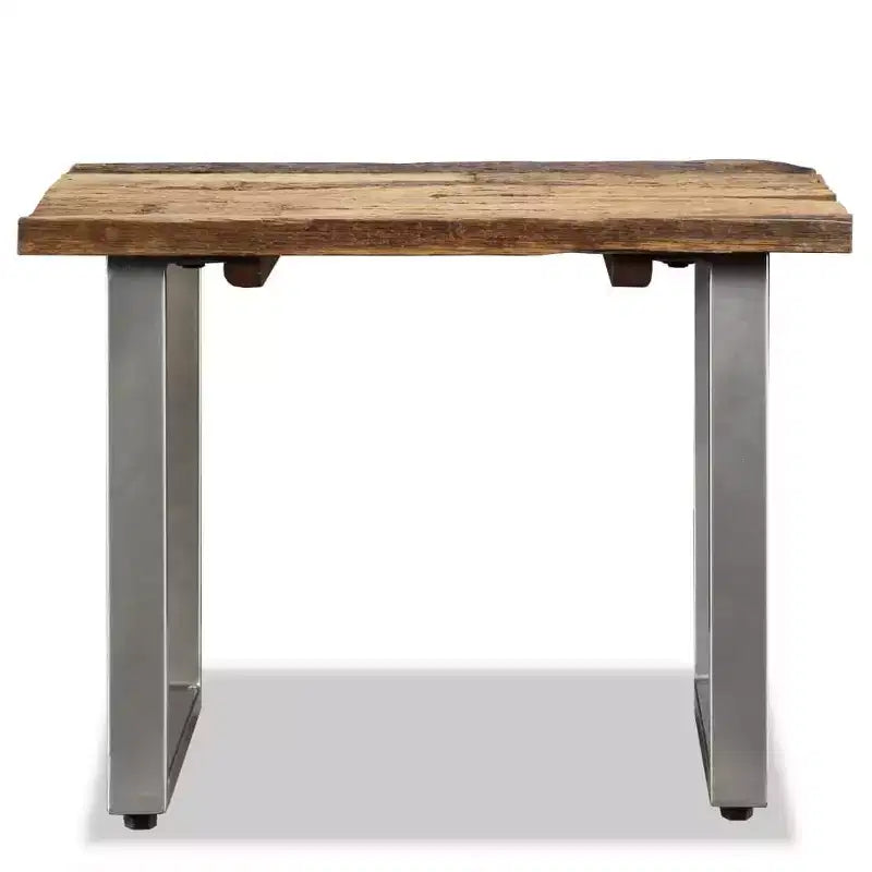 vidaXL Coffee Table Solid Reclaimed Wood 21.7x21.7x15.7