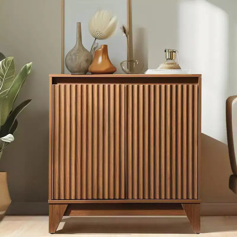 KOLIGEY 32 Tall 2 - Door Accent Cabinet With Adjustable Shelf