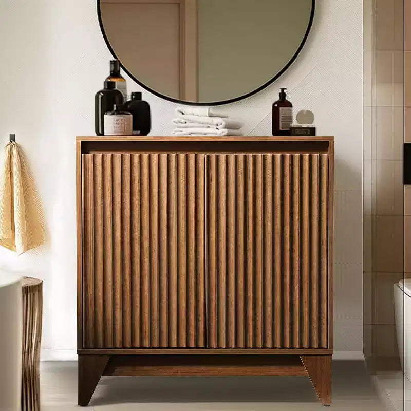 KOLIGEY 32 Tall 2 - Door Accent Cabinet With Adjustable Shelf