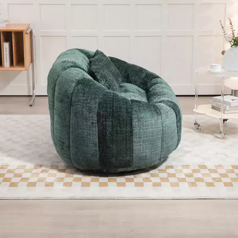 Okak Bean Bag Chair with High Back, Durable Comfy Bean Bag Sofa Lazy Sofa Chair, Accent Floor Soft Lounge Chair for Adults&Kids