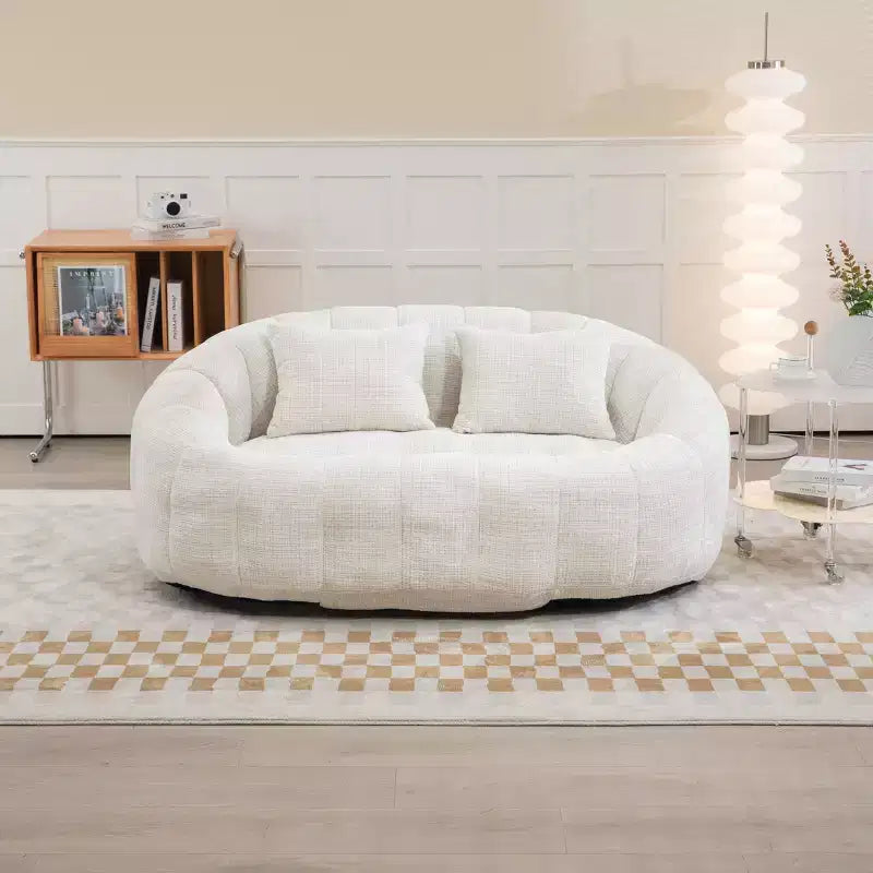 Okak Bean Bag Chair with High Back, Durable Comfy Bean Bag Sofa Lazy Sofa Chair, Accent Floor Soft Lounge Chair for Adults&Kids