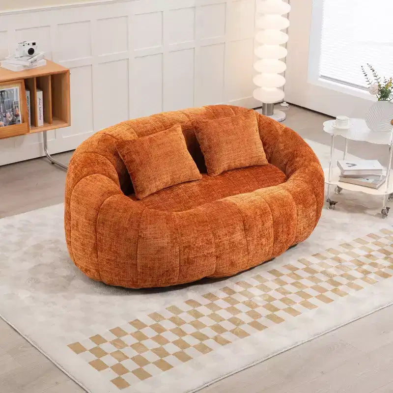 Okak Bean Bag Chair with High Back, Durable Comfy Bean Bag Sofa Lazy Sofa Chair, Accent Floor Soft Lounge Chair for Adults&Kids
