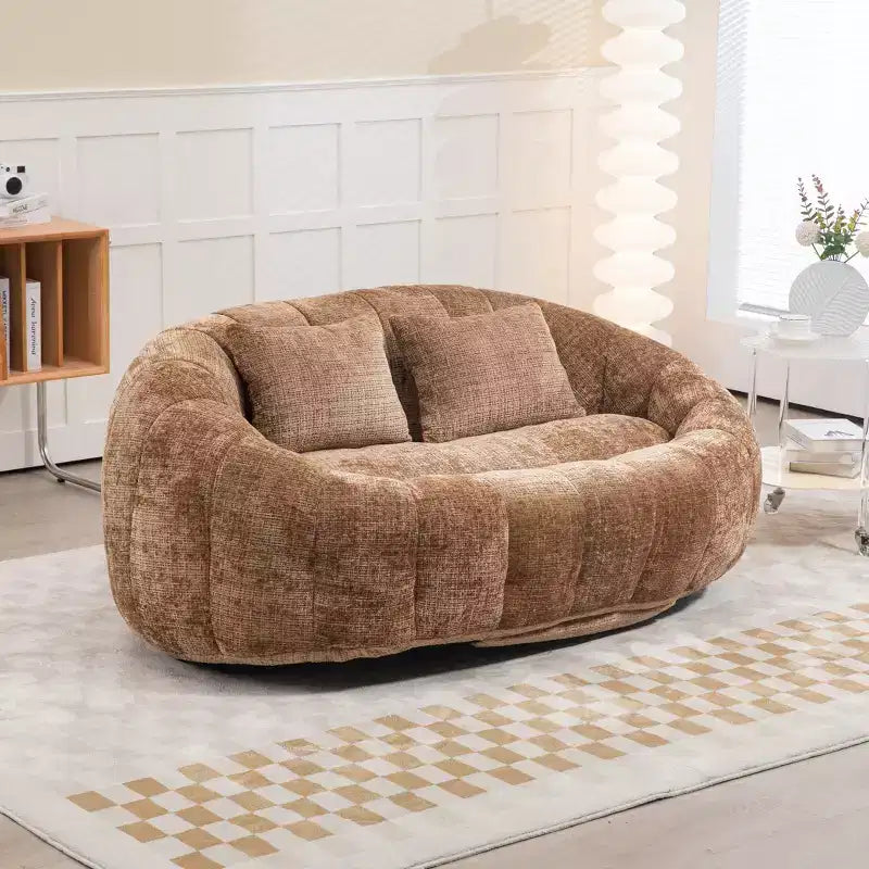 Okak Bean Bag Chair with High Back, Durable Comfy Bean Bag Sofa Lazy Sofa Chair, Accent Floor Soft Lounge Chair for Adults&Kids
