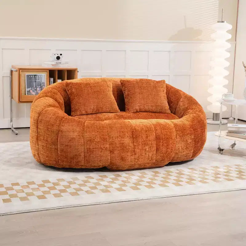 Okak Bean Bag Chair with High Back, Durable Comfy Bean Bag Sofa Lazy Sofa Chair, Accent Floor Soft Lounge Chair for Adults&Kids