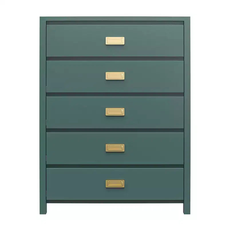 GDFStudio Harper 5-Drawer Manufactured Wood Dresser