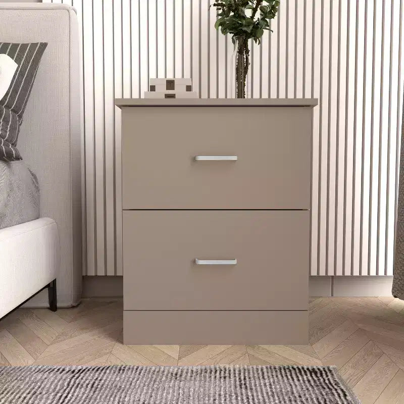 Galano 2-Drawer Nightstands with Storage 18.7 W 15.7 D 23.7 H
