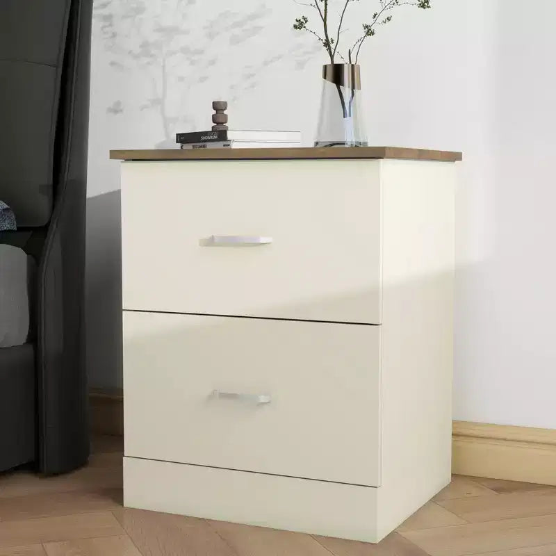 Galano 2-Drawer Nightstands with Storage 18.7 W 15.7 D 23.7 H