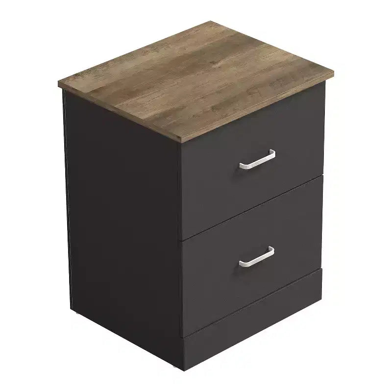 Galano 2-Drawer Nightstands with Storage 18.7 W 15.7 D 23.7 H