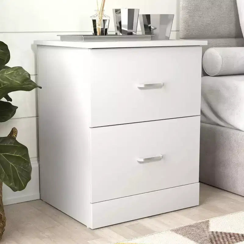 Galano 2-Drawer Nightstands with Storage 18.7 W 15.7 D 23.7 H