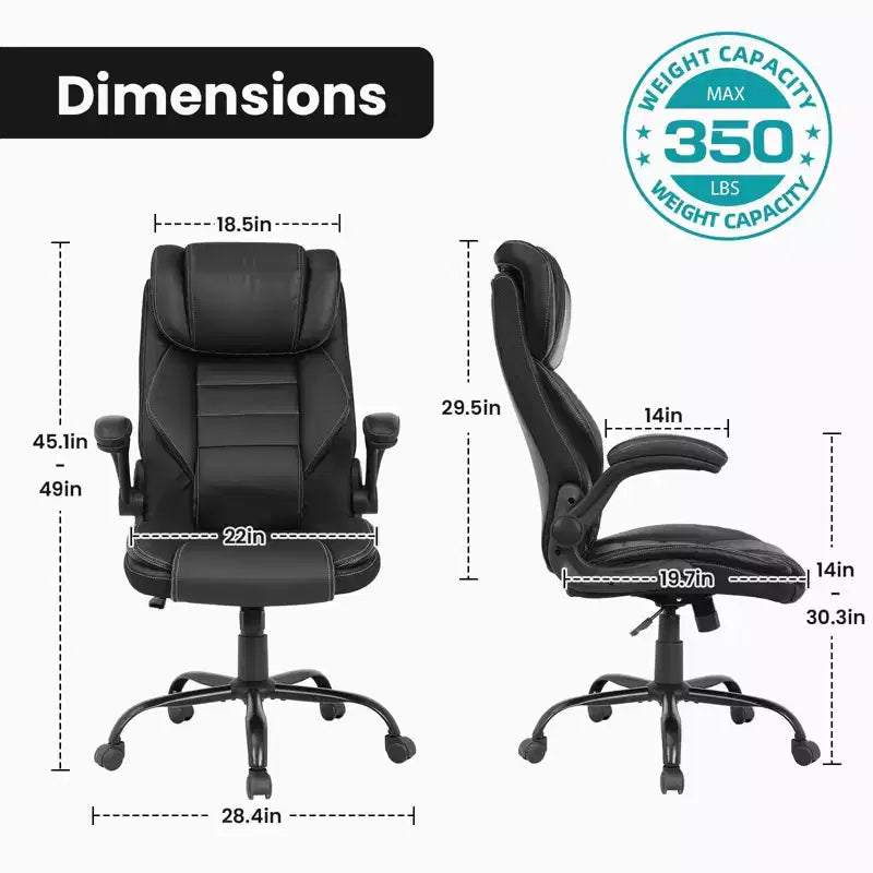 COZONY Ergonomic Office Chair, Adjustable High Back Desk Chair with Headrest and Lumbar Support