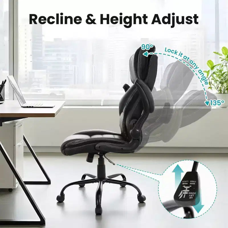 COZONY Ergonomic Office Chair, Adjustable High Back Desk Chair with Headrest and Lumbar Support