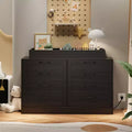 8-Drawer Changing Table Dresser - Classic Nursery Dresser with Changing Shelves, Multi-Functional Diaper Station for Nursery & Bedroom