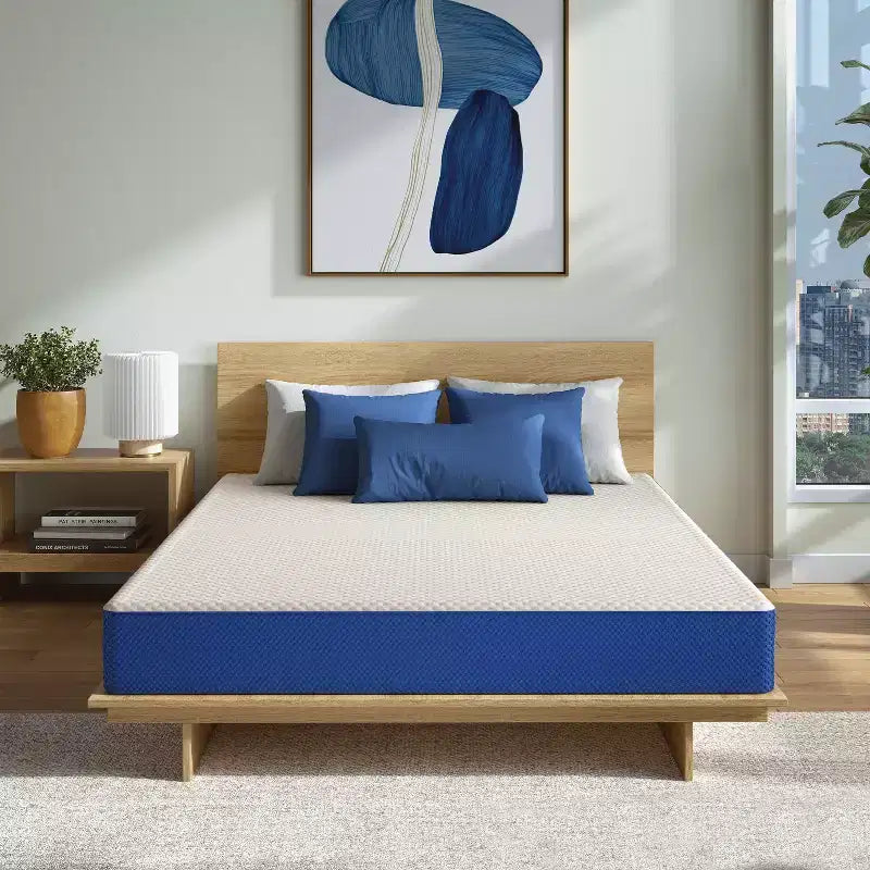 Boyd Sleep 8 Memory Foam Spring Hybrid Mattress - Medium Firm, Cooling Gel Foam