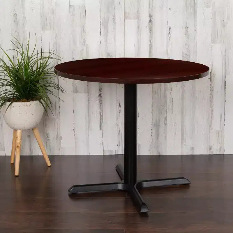 Flash Furniture 36 Round Multi-Purpose Conference Table - Meeting Table for Office