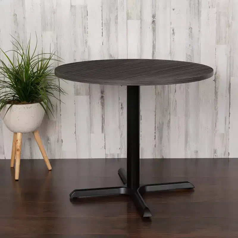 Flash Furniture 36 Round Multi-Purpose Conference Table - Meeting Table for Office