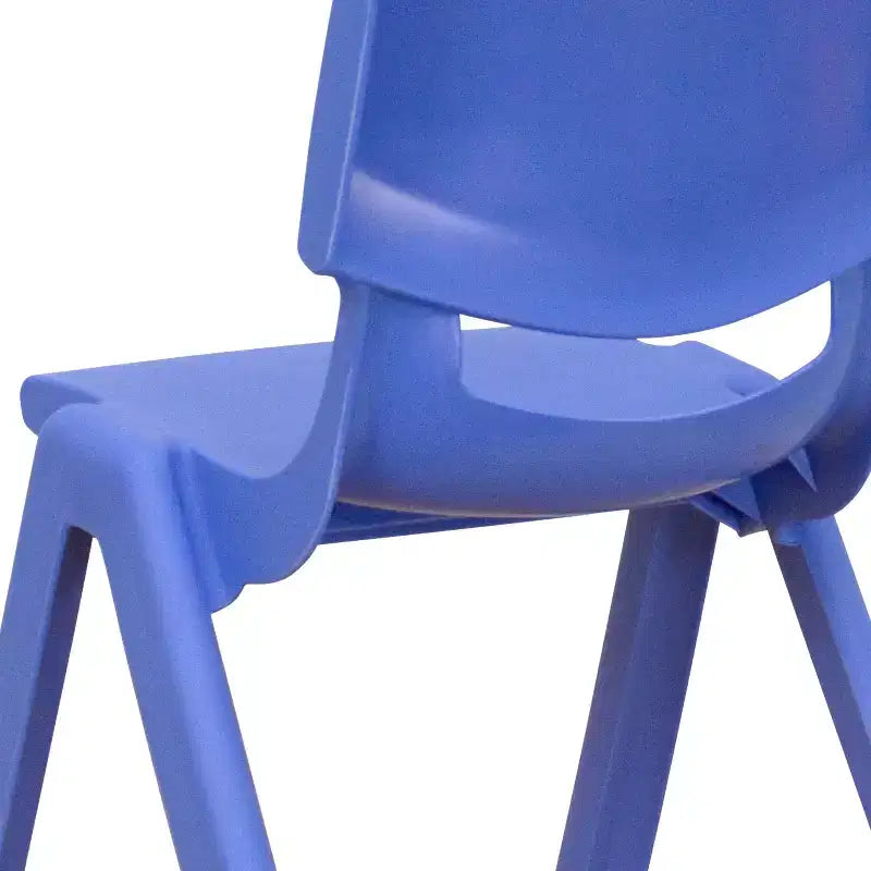 Flash Furniture 2 Pack Plastic Stackable School Chair with 10.5 Seat Height