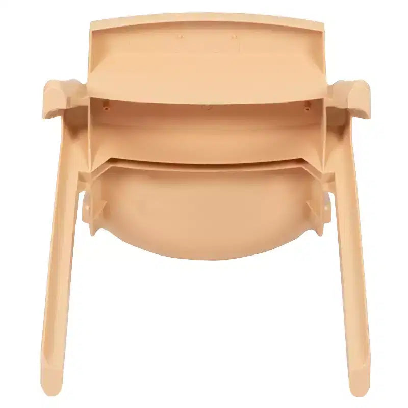 Flash Furniture 2 Pack Plastic Stackable School Chair with 10.5 Seat Height
