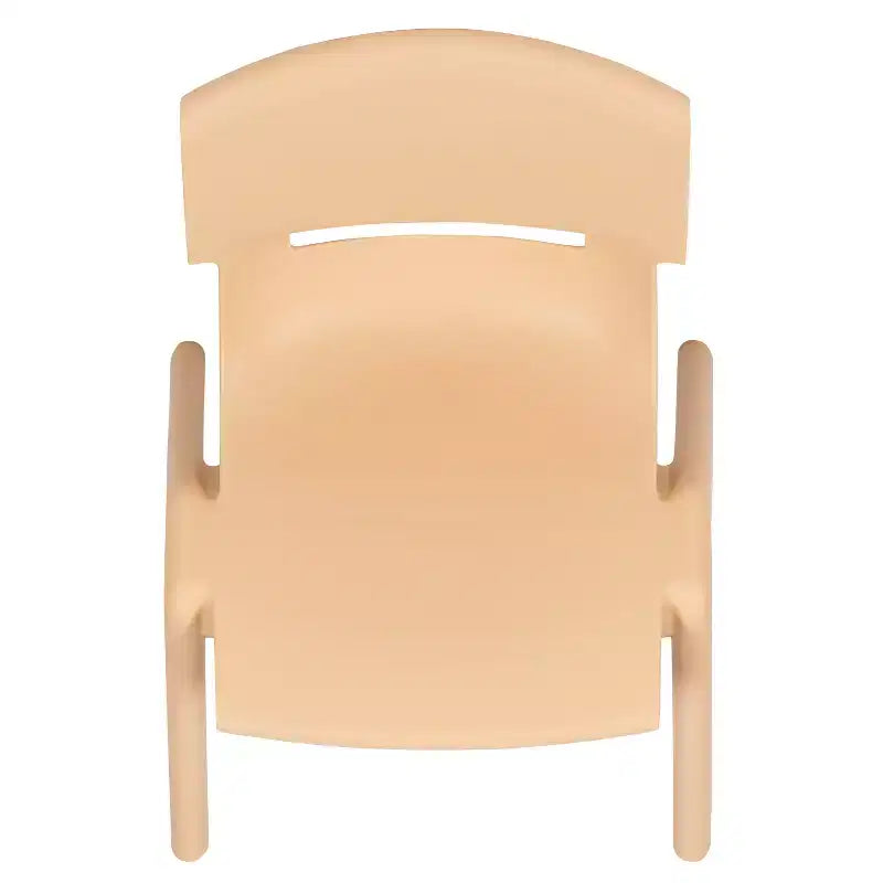 Flash Furniture 2 Pack Plastic Stackable School Chair with 10.5 Seat Height