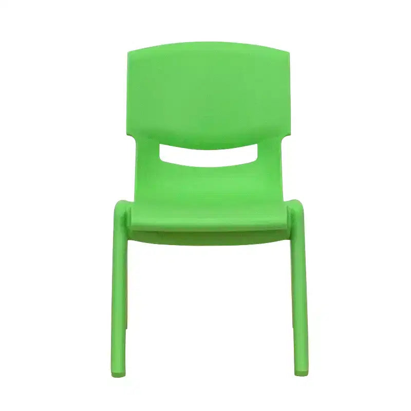 Flash Furniture 2 Pack Plastic Stackable School Chair with 10.5 Seat Height