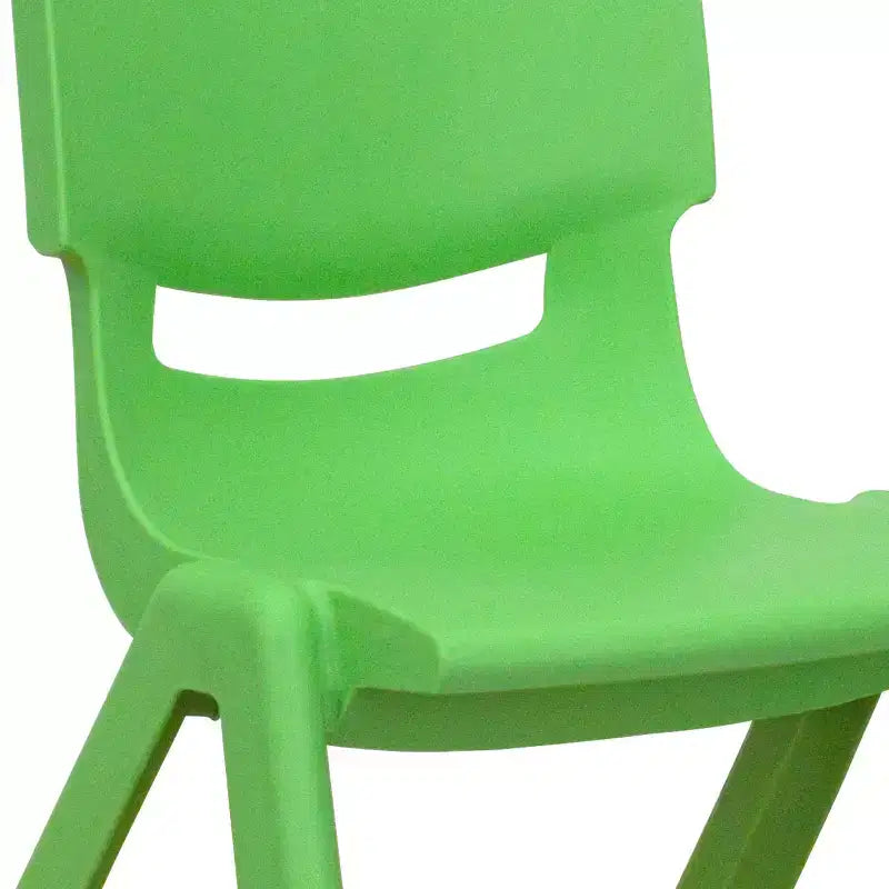 Flash Furniture 2 Pack Plastic Stackable School Chair with 10.5 Seat Height