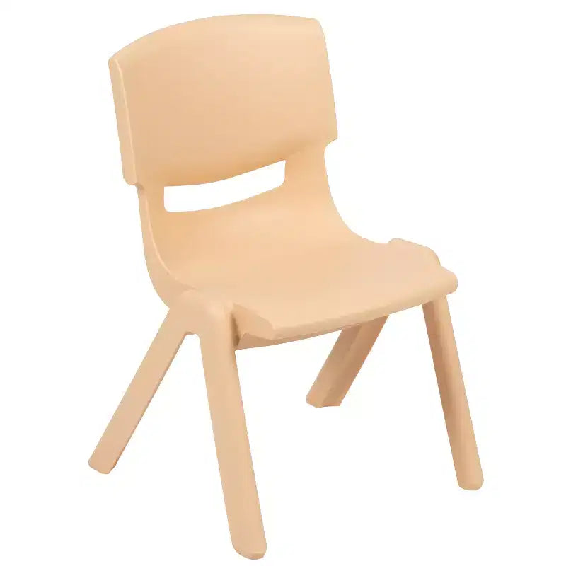 Flash Furniture 2 Pack Plastic Stackable School Chair with 10.5 Seat Height