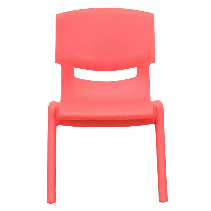 Flash Furniture 2 Pack Plastic Stackable School Chair with 10.5 Seat Height