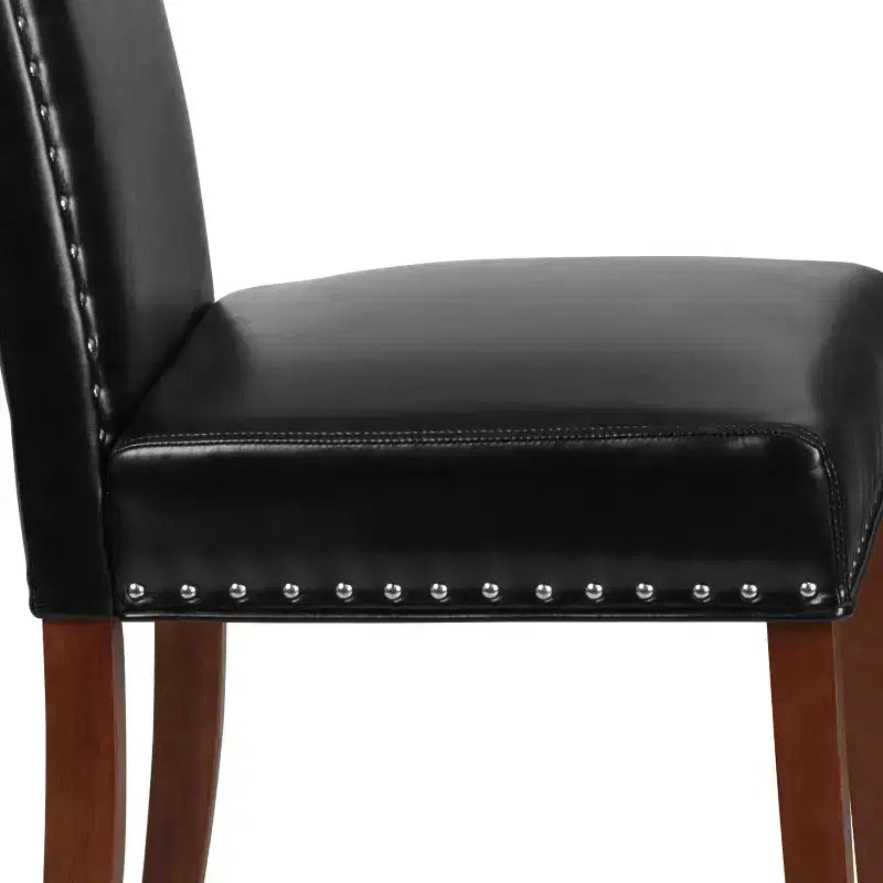 Flash Furniture HERCULES Hampton Hill Series Parsons Chair with Accent Nail Trim