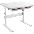 Mount-It! Height Adjustable Desk for Kids, Children's Workstation with Tilting Desktop and Drawer For Storage, Writing, Drawing, Reading & Studying