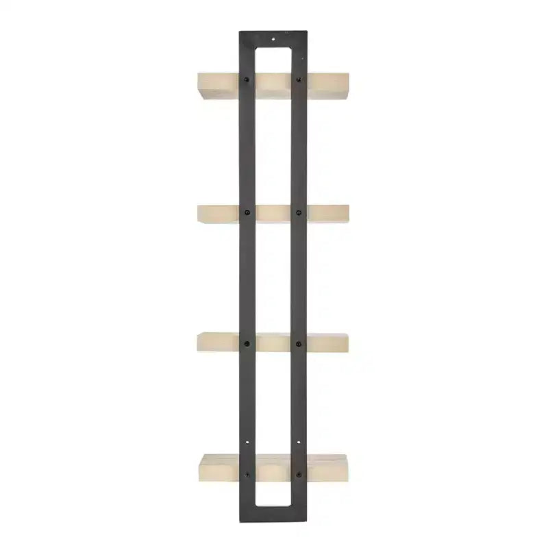 36 x 11 4 Tier Ladder Bracket Floating Wall Shelf Unit - Danya B.